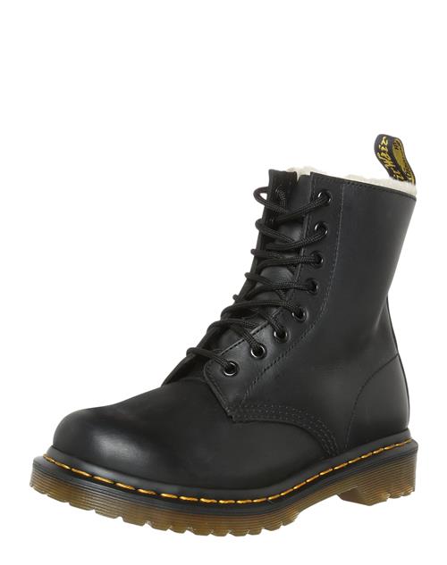 Se Dr. Martens Snørestøvletter '1460 Serena - 8'  gul / sort / hvid ved About You