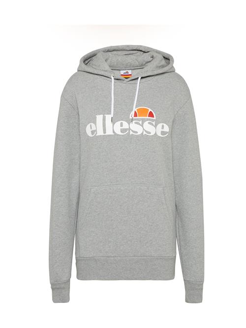 ELLESSE Sweatshirt 'Torices'  grå-meleret / orange / lys rød / hvid