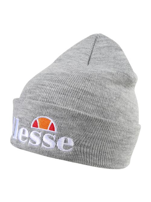 ELLESSE Hue 'Velly'  grå-meleret / orange / lys rød / hvid