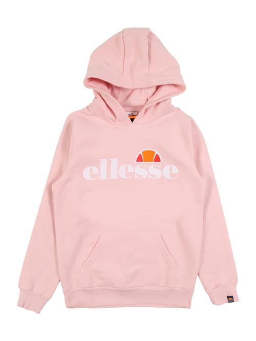 Se ELLESSE Sweatshirt 'Isobel'  orange / lyserød / rød / hvid ved About You