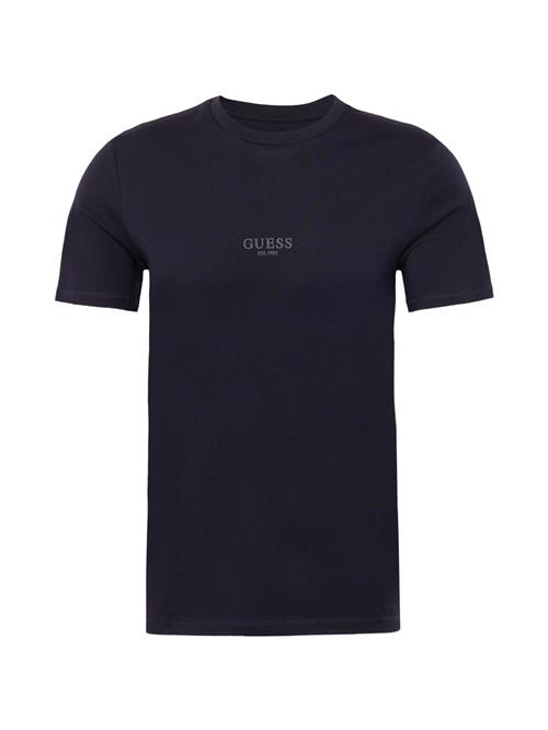 Se GUESS Bluser & t-shirts 'Aidy'  natblå / lysegrå ved About You