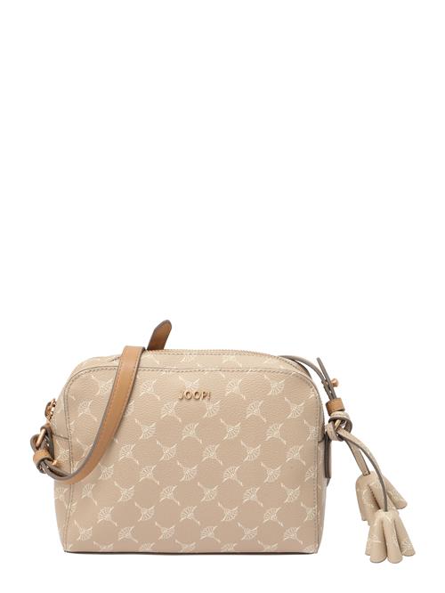 JOOP! Skuldertaske 'Cortina 1.0 Cloe'  sand / hvid