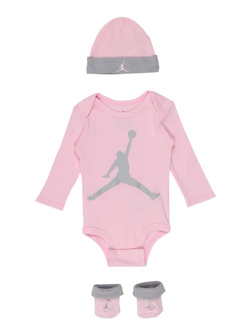 Jordan Sæt 'JUMPMAN'  grå / pink