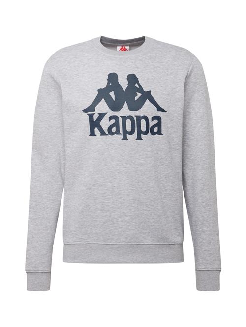 KAPPA Sweatshirt 'Sertum'  natblå / grå-meleret