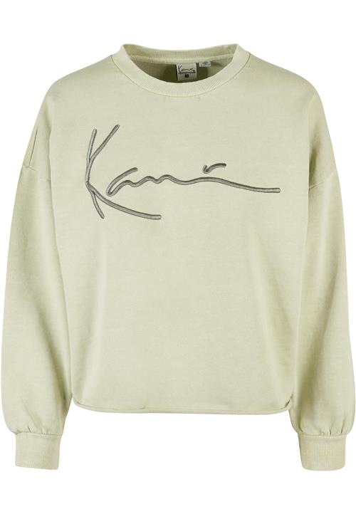 Se Karl Kani Sweatshirt  grå / lysegrøn ved About You