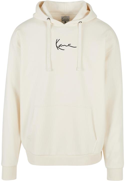 Se Karl Kani Sweatshirt 'KM-HD011-003-06 KK Small Signature'  sort / offwhite ved About You