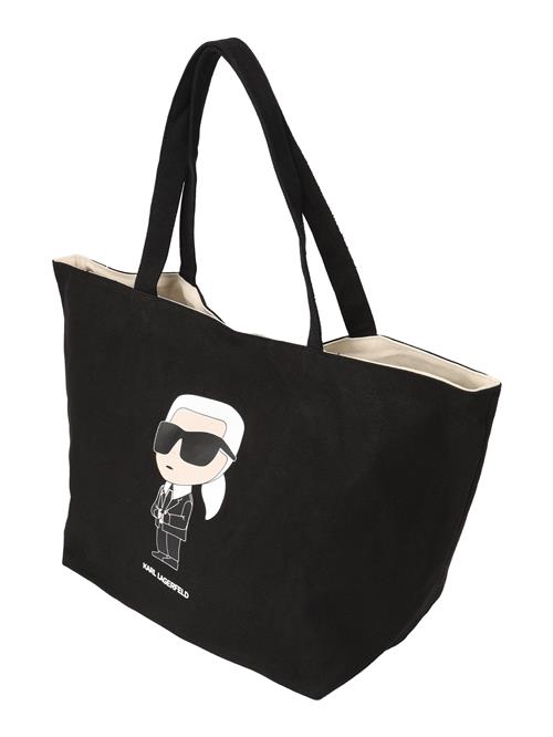 Karl Lagerfeld Shopper 'Ikonic 2.0.'  nude / antracit / sort / hvid