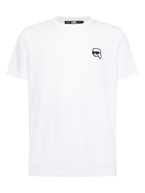 Se Karl Lagerfeld Bluser & t-shirts ' Ikonik 2.0'  sort / hvid ved About You