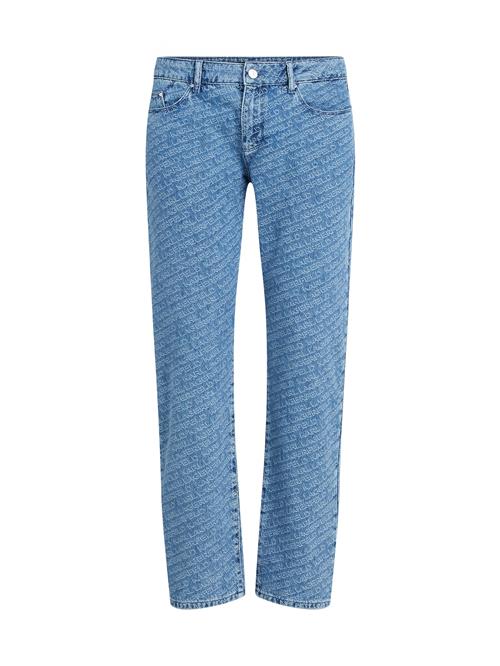 Karl Lagerfeld Jeans  blue denim / hvid