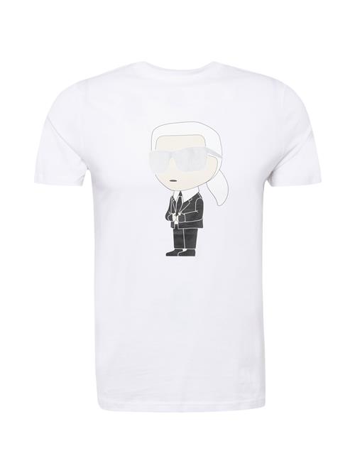 Se Karl Lagerfeld Bluser & t-shirts  nude / sort / sølv / hvid ved About You