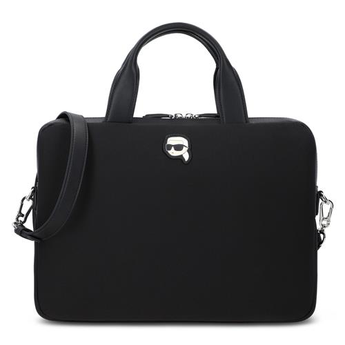 Karl Lagerfeld Laptoptaske  sort / hvid