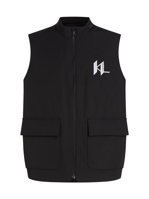 Karl Lagerfeld Vest  sort / hvid