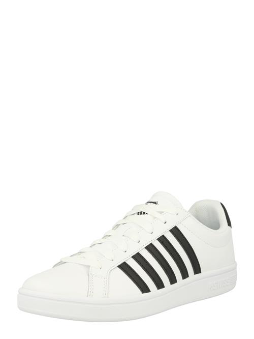 K-SWISS Sneaker low 'Court Tiebreak'  sort / hvid