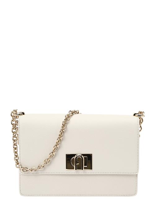 FURLA Skuldertaske '1927'  creme / guld