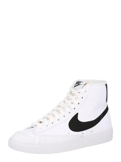 Nike Sportswear Sneaker high 'Blazer Mid 77 Next Nature'  lysegrå / orange / sort / hvid