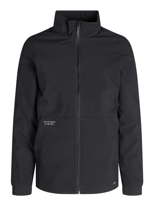 Jack & Jones Junior Funktionsjakke  sort / hvid