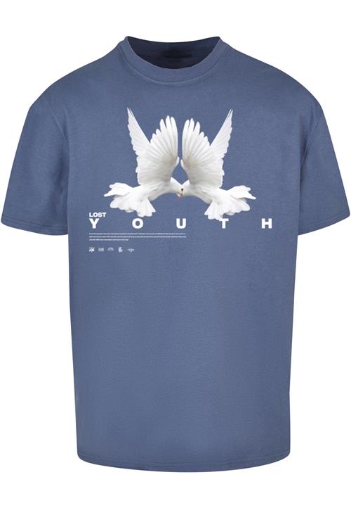 Lost Youth Bluser & t-shirts 'Dove'  opal / hvid