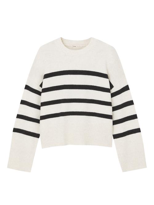 Pull&Bear Pullover  lysebeige / sort