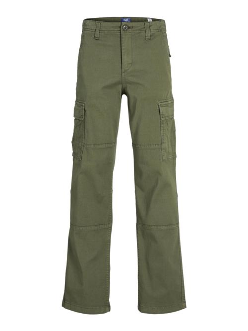 Jack & Jones Junior Bukser 'JJSTKane JJHarlow'  oliven