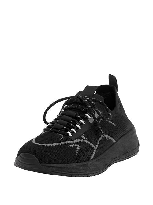 Se Pull&Bear Sneaker low  lysegrå / sort ved About You