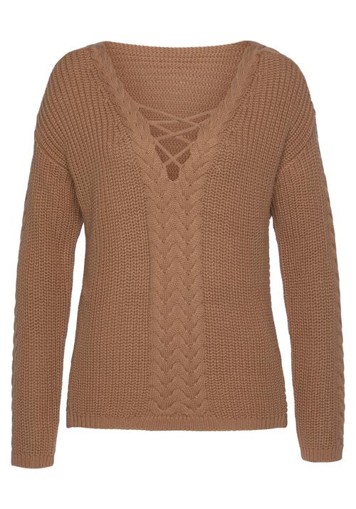 LASCANA Pullover  camel