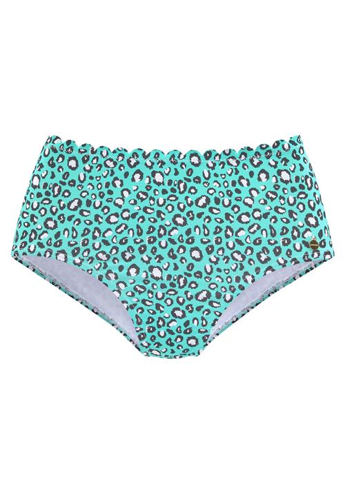 LASCANA Bikinitrusse  mint / sort / hvid