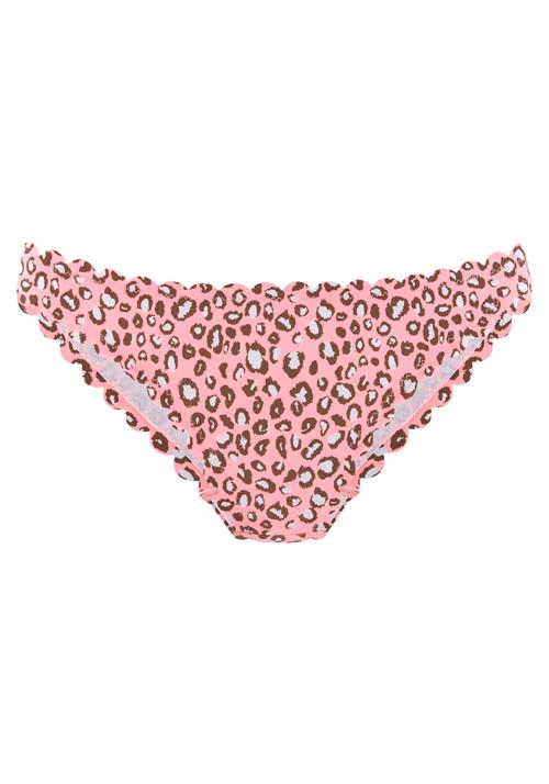 LASCANA Bikinitrusse  brun / pink / hvid