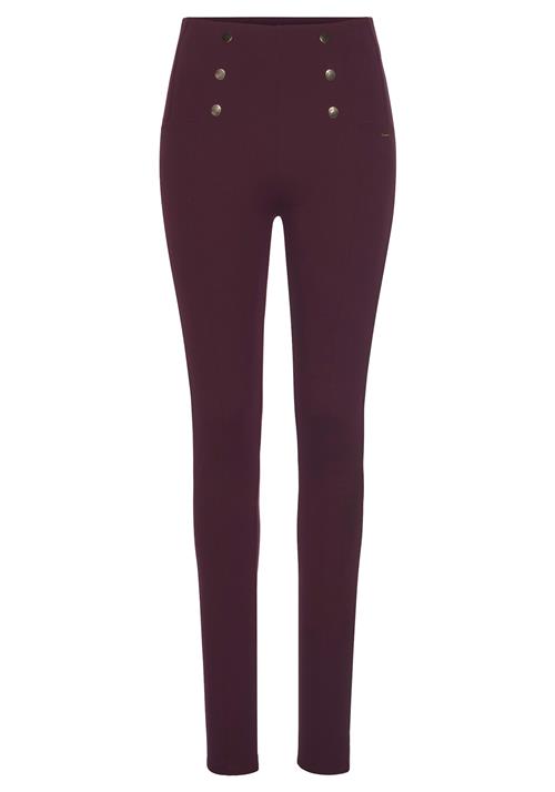 Se LASCANA Leggings  bordeaux ved About You