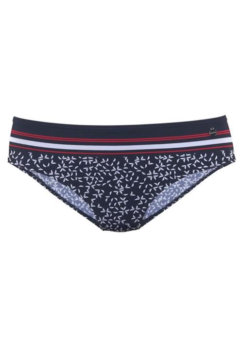 Se LASCANA Bikinitrusse 'Minimal'  navy / rød / hvid ved About You