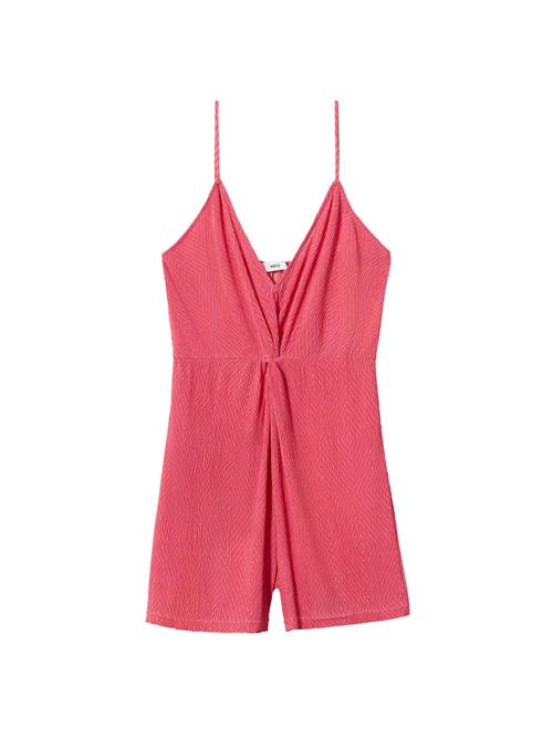 MANGO Jumpsuit 'SOLIS'  pink / hindbær