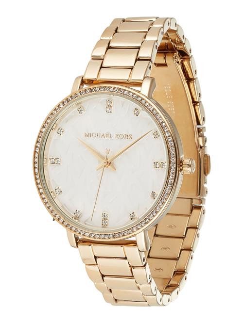 MICHAEL Michael Kors Analogt ur 'PYPER'  guld / transparent / æggeskal