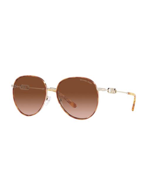 MICHAEL Michael Kors Solbriller 'EMPIRE'  sepia / guld