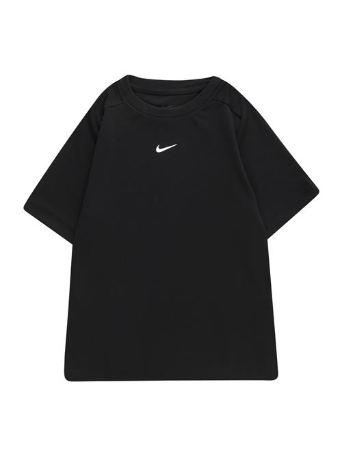 NIKE Funktionsskjorte  sort / hvid