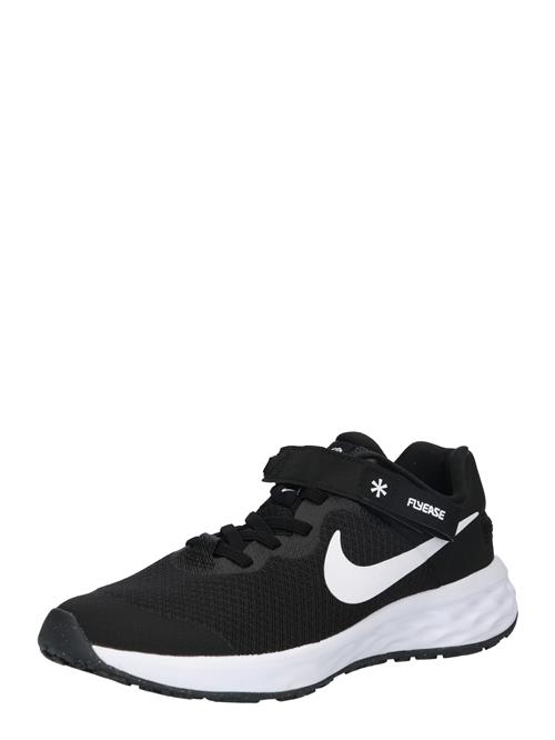 NIKE Sportssko 'Revolution 6 FlyEase'  sort / hvid