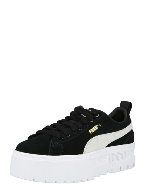 PUMA Sneaker low 'Mayze Wn s'  guld / sort / hvid