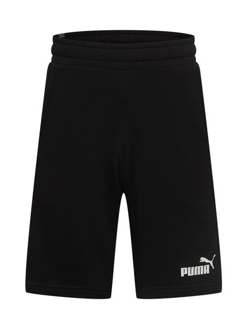 PUMA Sportsbukser 'Essentials'  sort / hvid