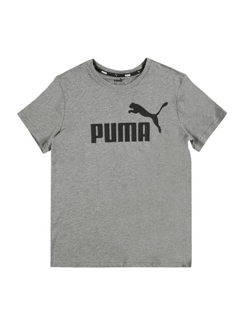 PUMA Shirts 'Essentials'  grå-meleret / sort