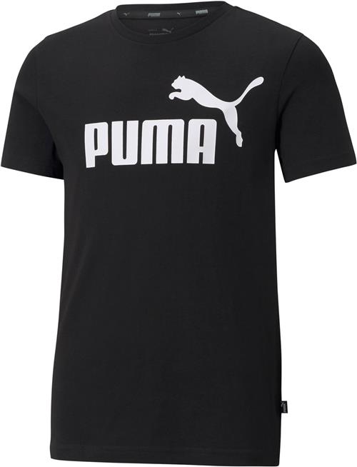 PUMA Shirts 'Essentials'  sort / hvid