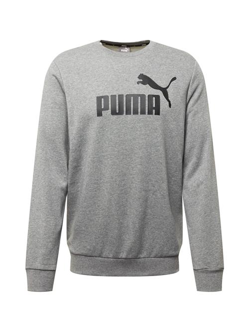 PUMA Sportsweatshirt 'Ess'  grå-meleret / sort