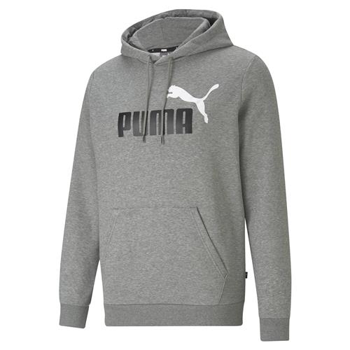 PUMA Sweatshirt 'ESS'  grå-meleret / sort / hvid