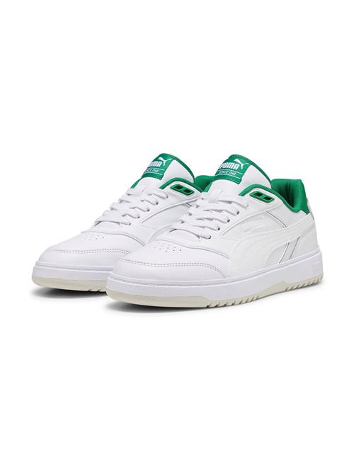 Se PUMA Sneaker low 'Doublecourt'  grøn / hvid ved About You