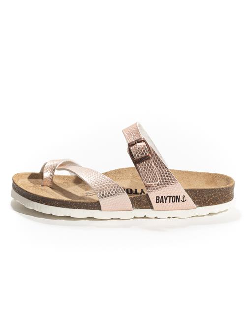 Bayton Pantoletter 'Triade'  gammelrosa / sort