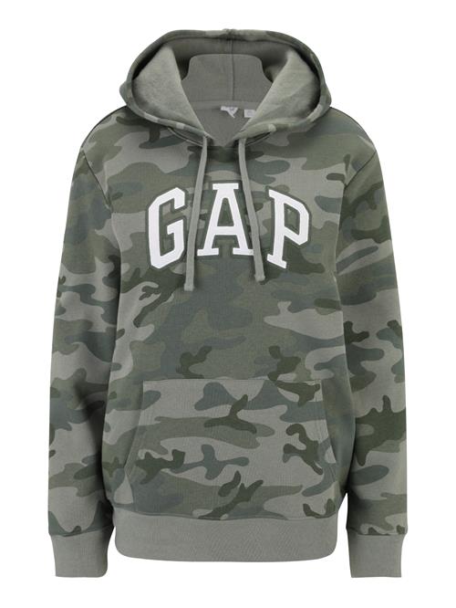 Gap Tall Sweatshirt 'HERITAGE'  grøn / pastelgrøn / mørkegrøn / hvid