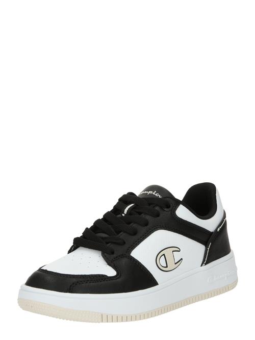 Se Champion Authentic Athletic Apparel Sneaker low 'REBOUND 2.0'  ecru / sort / hvid ved About You