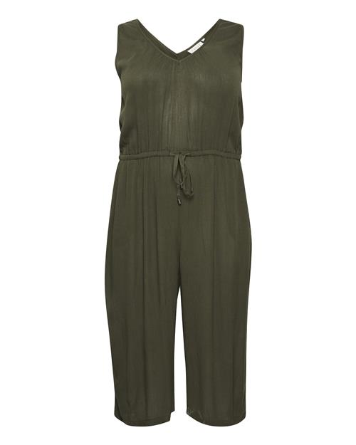 KAFFE CURVE Jumpsuit 'Isma'  khaki