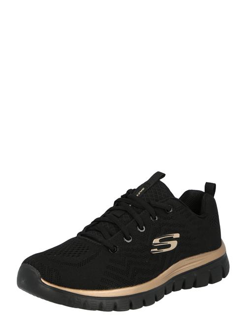 Se SKECHERS Sneaker low 'Graceful Get Connected'  guld / sort ved About You