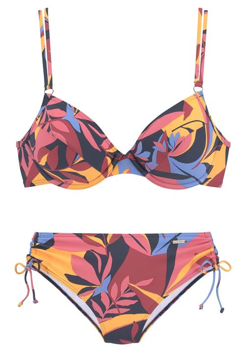 SUNSEEKER Bikini  blå / lemon / pitaya / gammelrosa