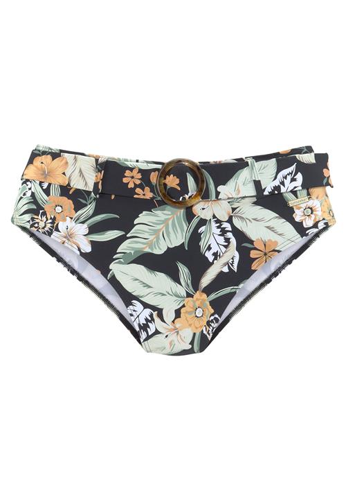 SUNSEEKER Bikinitrusse  pastelgrøn / abrikos / sort / hvid