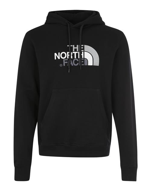 Se THE NORTH FACE Sweatjakke 'Drew Peak'  mørkegrå / sort / hvid ved About You