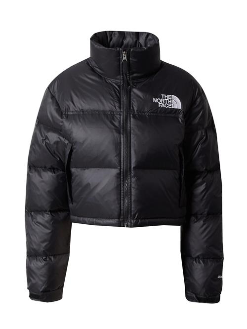 THE NORTH FACE Overgangsjakke 'Nuptse'  sort / sølv